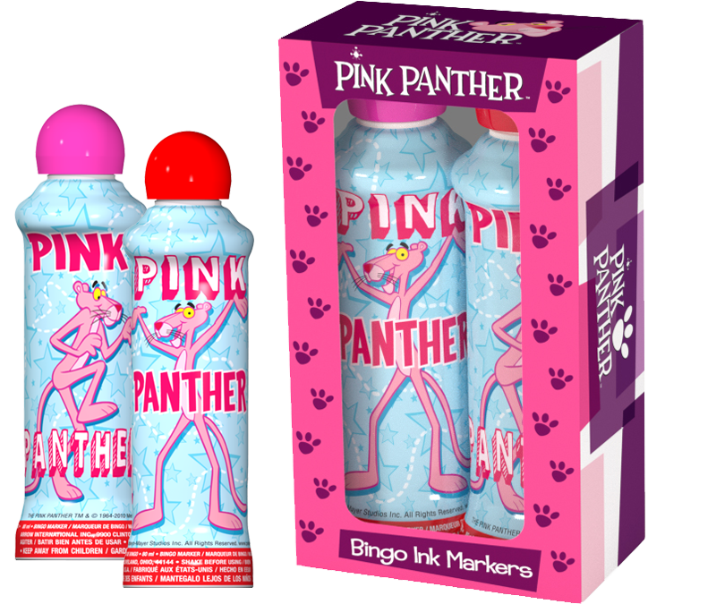 Pink Panther Bingo Ink Marker