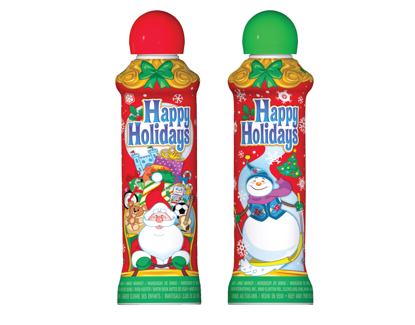 Merry Christmas Seasonal Bingo Ink