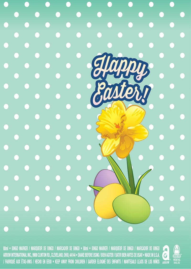 Happy Easter / Daffodil