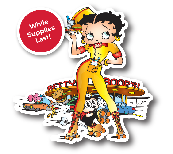Car Hop Betty Boop