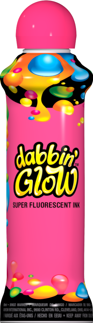 Pink Dabbin' Glow Ink