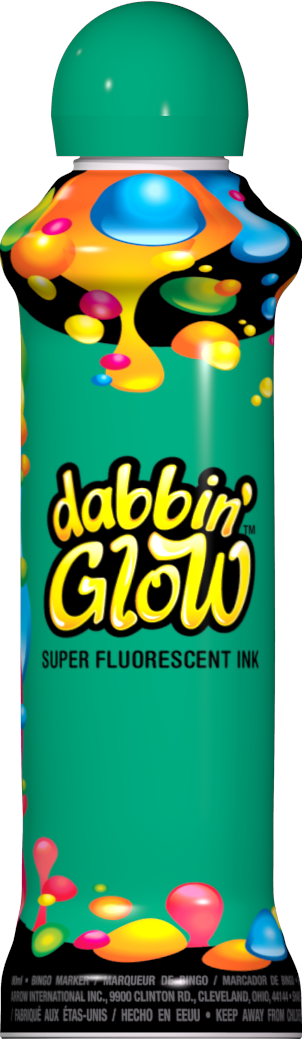 Teal Dabbin' Glow Ink
