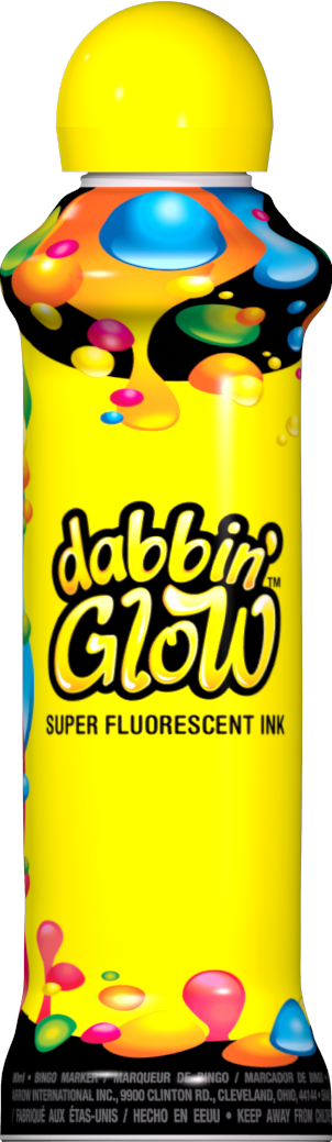 Yellow Dabbin' Glow Ink