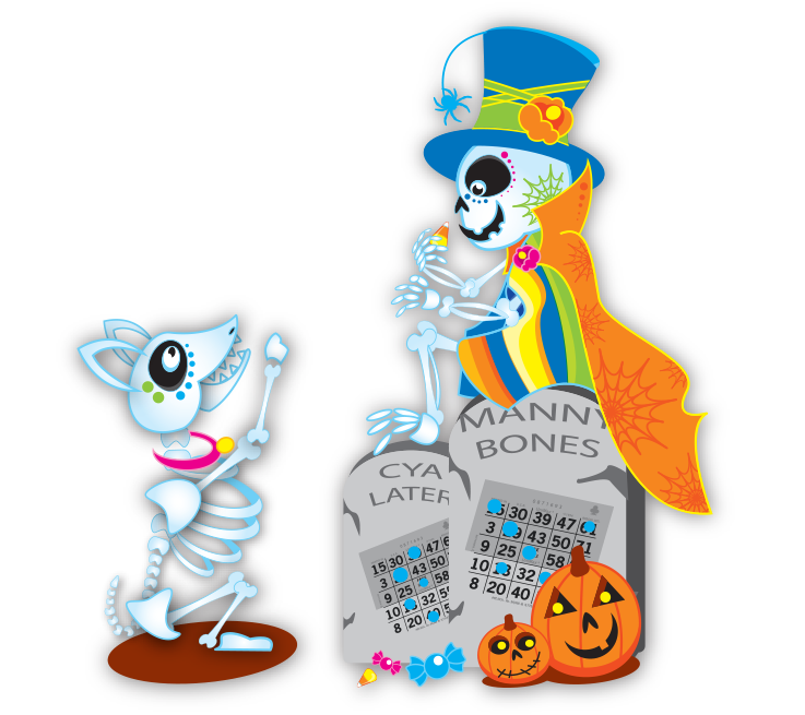 Halloween Skeletons