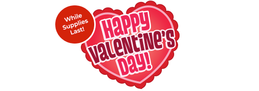 Valentine's Day Bingo Ink - While Supplies last