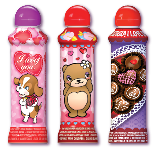 Valentine's Day Bingo Ink - While Supplies Last