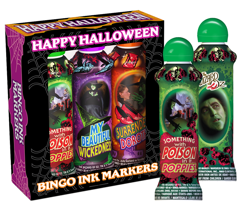 Wizard of Oz Witches Bingo Ink Gift Set
